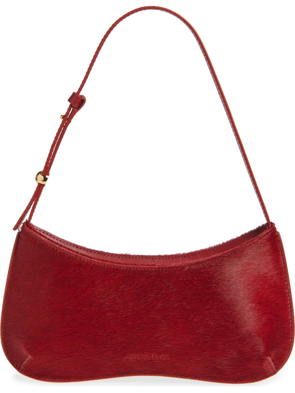 Jacquemus Le Bisou Genuine Calf Hair Shoulder Bag - Picture 6 of 7